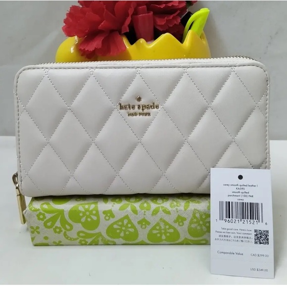 Kate spade continental large white wallet - Picture 10 of 11